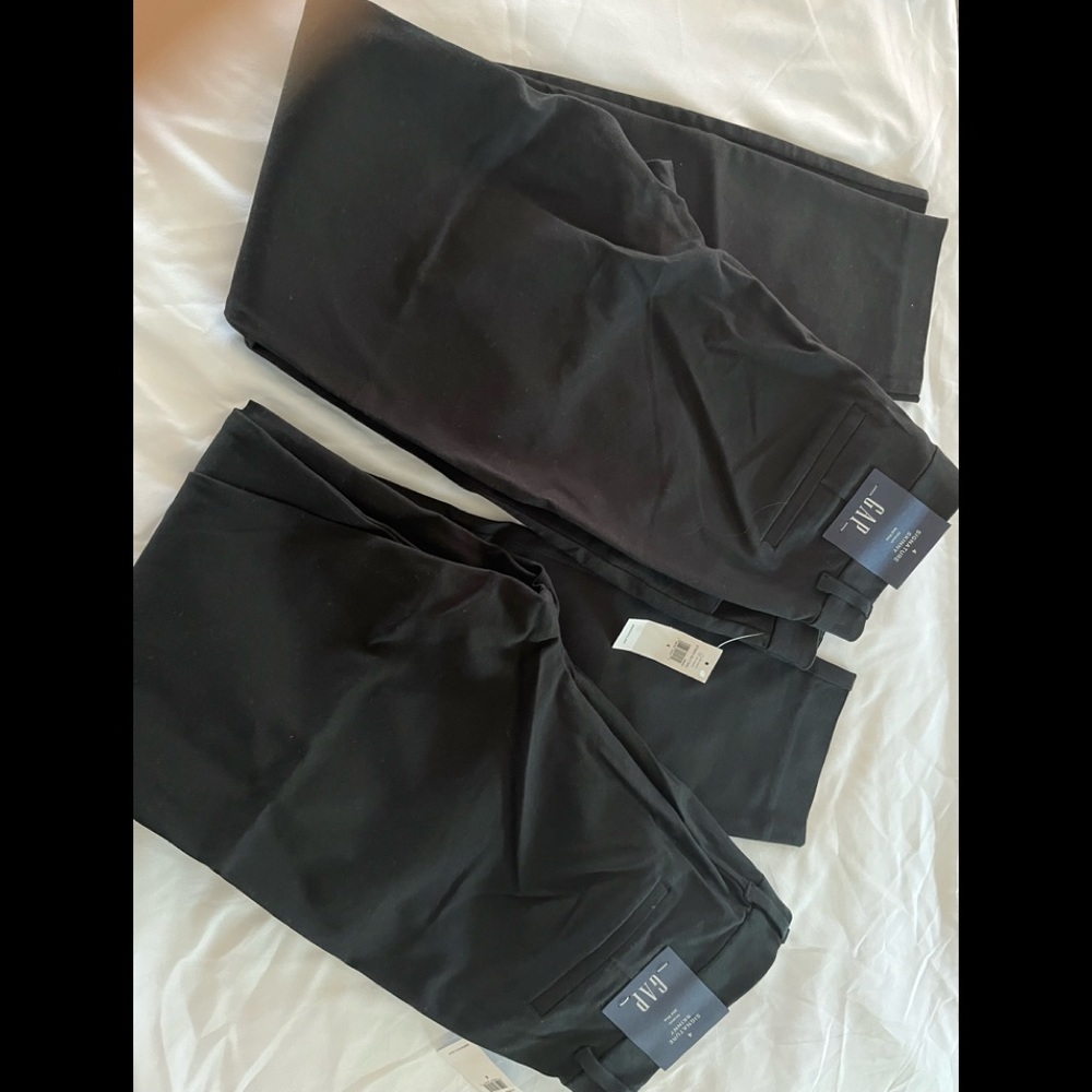 GAP black skinny jeans - 2 pairs